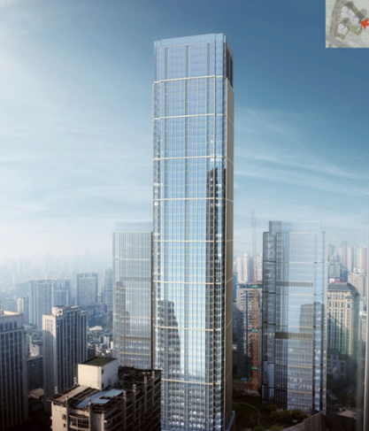 重庆时代中心项目T1塔楼